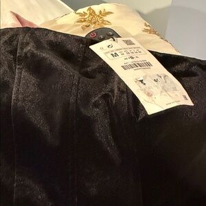 Zara Black Strapless Dress